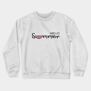 Hello summer Crewneck Sweatshirt